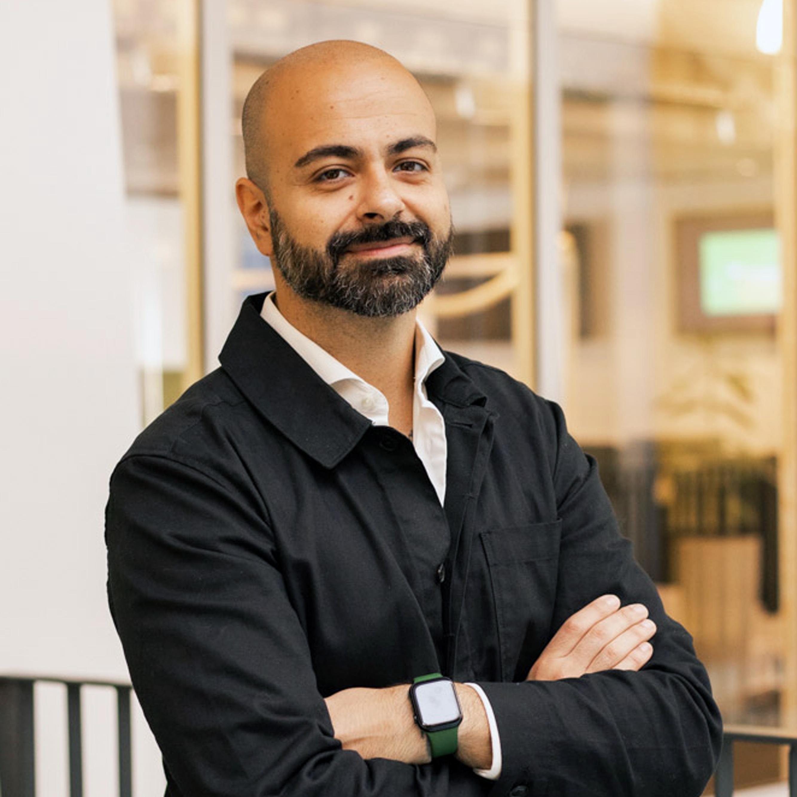 Pressbild på Ramtin Jahangiri. CHRO på Telavox.